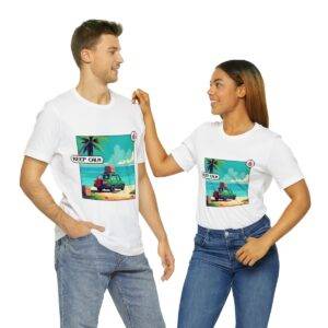 Keep Calm / Men's Miami Pixel T-shirt - Image 22