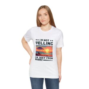 I'm not yelling / Men's Miami Pixel T-shirt - Image 17