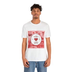 My Heart is on Ocean Drive / Men's Miami Pixel T-shirt - Imagen 13
