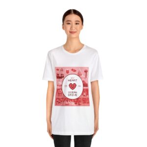 My Heart is on Ocean Drive / Men's Miami Pixel T-shirt - Imagen 16