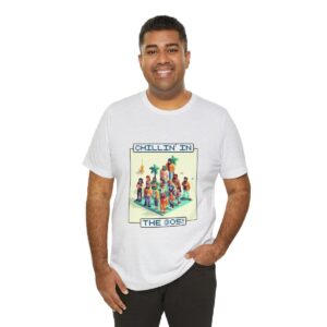 Chillin' In The 305 / Men's Miami Pixel T-shirt - Imagen 32