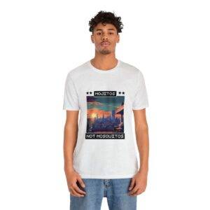 Mojitos, not mosquitos / Men's Miami Pixel T-shirt - Imagen 25