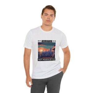 Mojitos, not mosquitos / Men's Miami Pixel T-shirt - Imagen 30