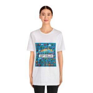 Just Chillin / Men's Miami Pixel T-shirt - Imagen 28