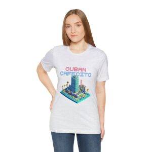 Cuban Cafecito / Men's Miami Pixel T-shirt - Imagen 29