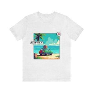 Keep Calm / Men's Miami Pixel T-shirt - Image 26