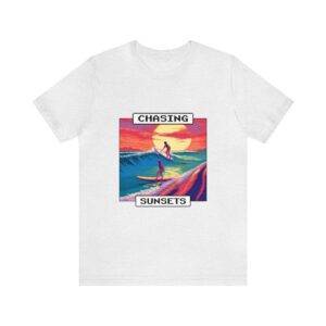 Chasing Sunsets / Men's Miami Pixel T-shirt - Imagen 26