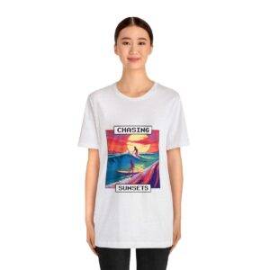 Chasing Sunsets / Men's Miami Pixel T-shirt - Imagen 28