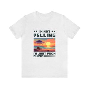 I'm not yelling / Men's Miami Pixel T-shirt - Image 26