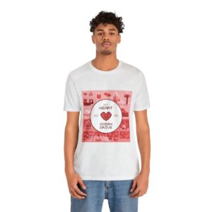 My Heart is on Ocean Drive / Men's Miami Pixel T-shirt - Imagen 25