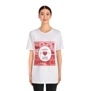 My Heart is on Ocean Drive / Men's Miami Pixel T-shirt - Imagen 28