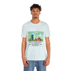 Sun-kissed and Saltwater / Men's Miami Pixel T-shirt - Image 97