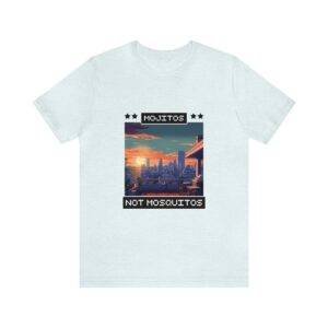 Mojitos, not mosquitos / Men's Miami Pixel T-shirt - Imagen 98