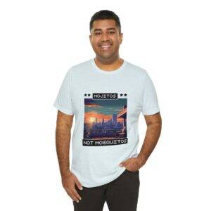 Mojitos, not mosquitos / Men's Miami Pixel T-shirt - Imagen 104