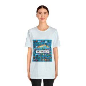 Just Chillin / Men's Miami Pixel T-shirt - Imagen 100