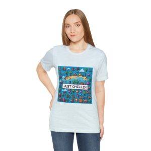 Just Chillin / Men's Miami Pixel T-shirt - Imagen 101