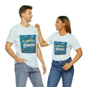 Just Chillin / Men's Miami Pixel T-shirt - Imagen 106