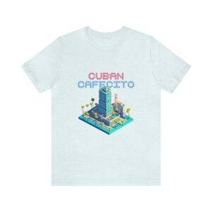 Cuban Cafecito / Men's Miami Pixel T-shirt - Imagen 98