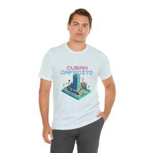 Cuban Cafecito / Men's Miami Pixel T-shirt - Imagen 102