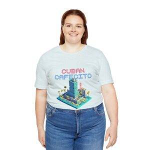 Cuban Cafecito / Men's Miami Pixel T-shirt - Imagen 103