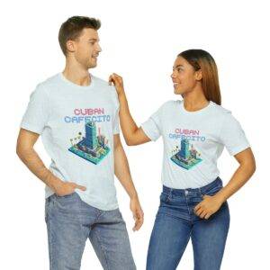 Cuban Cafecito / Men's Miami Pixel T-shirt - Imagen 106