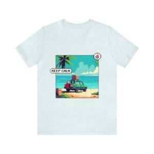 Keep Calm / Men's Miami Pixel T-shirt - Image 98