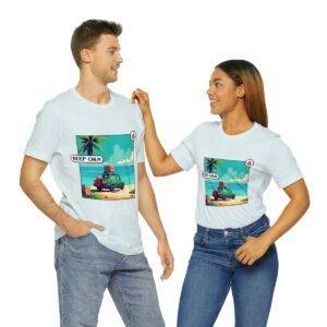 Keep Calm / Men's Miami Pixel T-shirt - Image 106