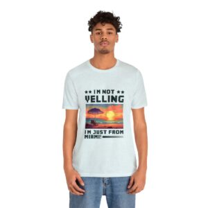 I'm not yelling / Men's Miami Pixel T-shirt - Image 97