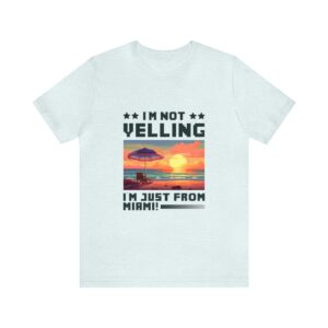 I'm not yelling / Men's Miami Pixel T-shirt - Image 98