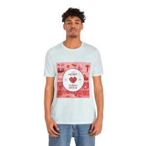 My Heart is on Ocean Drive / Men's Miami Pixel T-shirt - Imagen 109