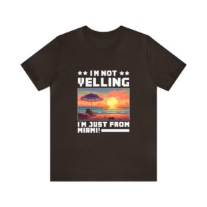 I'm not yelling / Men's Miami Pixel T-shirt - Image 62