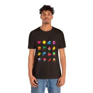 Tropical Fruits / Men's Miami Pixel T-shirt - Imagen 61