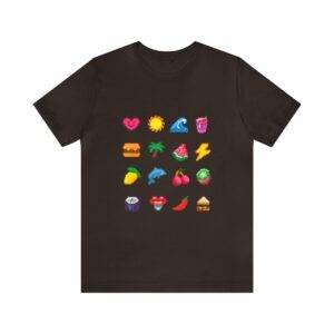Tropical Fruits / Men's Miami Pixel T-shirt - Imagen 62