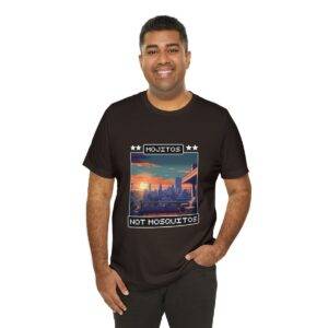 Mojitos, not mosquitos / Men's Miami Pixel T-shirt - Imagen 68