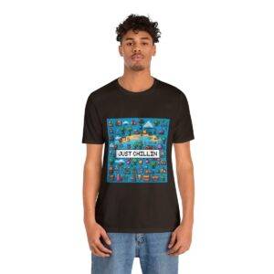 Just Chillin / Men's Miami Pixel T-shirt - Imagen 61