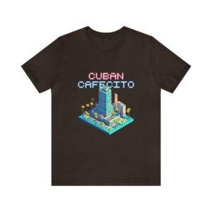 Cuban Cafecito / Men's Miami Pixel T-shirt - Imagen 62