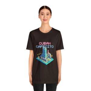 Cuban Cafecito / Men's Miami Pixel T-shirt - Imagen 64