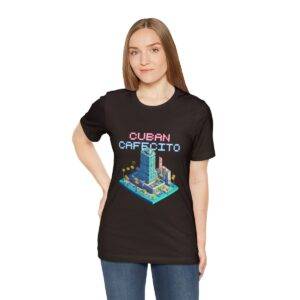 Cuban Cafecito / Men's Miami Pixel T-shirt - Imagen 65