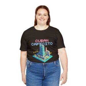 Cuban Cafecito / Men's Miami Pixel T-shirt - Imagen 67