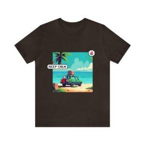 Keep Calm / Men's Miami Pixel T-shirt - Image 62