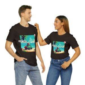 Keep Calm / Men's Miami Pixel T-shirt - Image 70