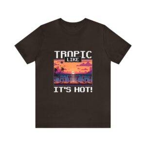 Tropic like it's hot / Men's Miami Pixel T-shirt - Imagen 62