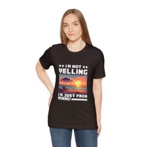 I'm not yelling / Men's Miami Pixel T-shirt - Image 65