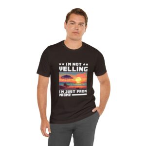 I'm not yelling / Men's Miami Pixel T-shirt - Image 66