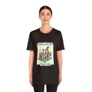 Chillin' In The 305 / Men's Miami Pixel T-shirt - Imagen 64