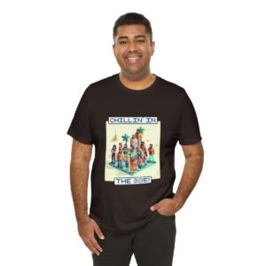 Chillin' In The 305 / Men's Miami Pixel T-shirt - Imagen 68