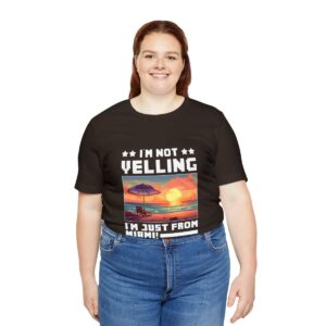 I'm not yelling / Men's Miami Pixel T-shirt - Image 67