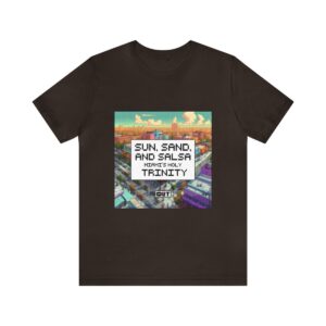 Sun, Sand and Salsa / Men's Miami Pixel T-shirt - Image 50
