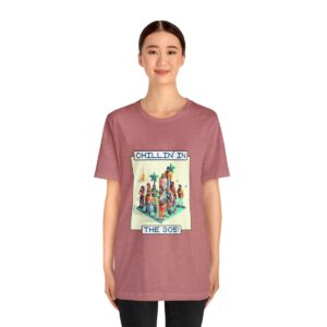 Chillin' In The 305 / Men's Miami Pixel T-shirt - Imagen 52