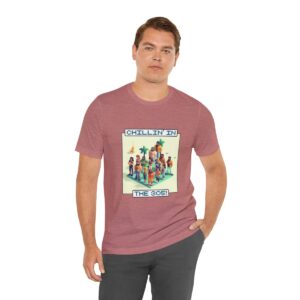 Chillin' In The 305 / Men's Miami Pixel T-shirt - Imagen 54